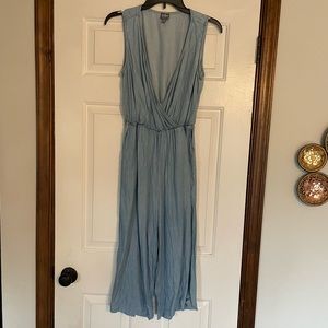 3/4 length jumpsuit , NY and CO, size S, sleeveless